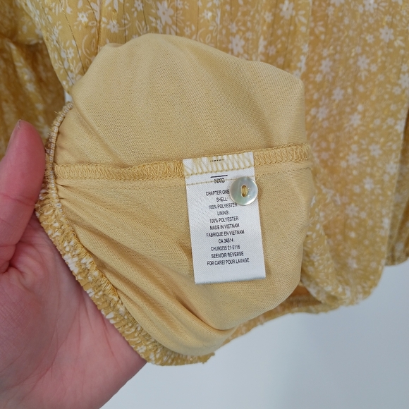 Autres Filles Floral Chiffon Blouse - Picture 5 of 5